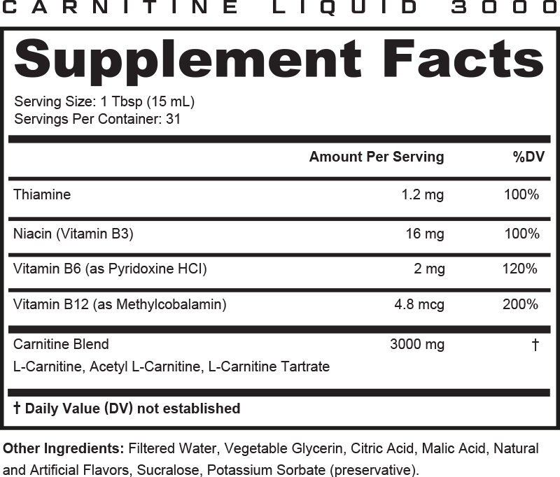 Liquid Carnitine by Ignite Labs™