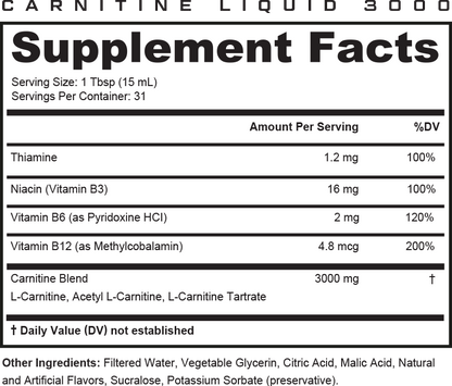 Liquid Carnitine by Ignite Labs™