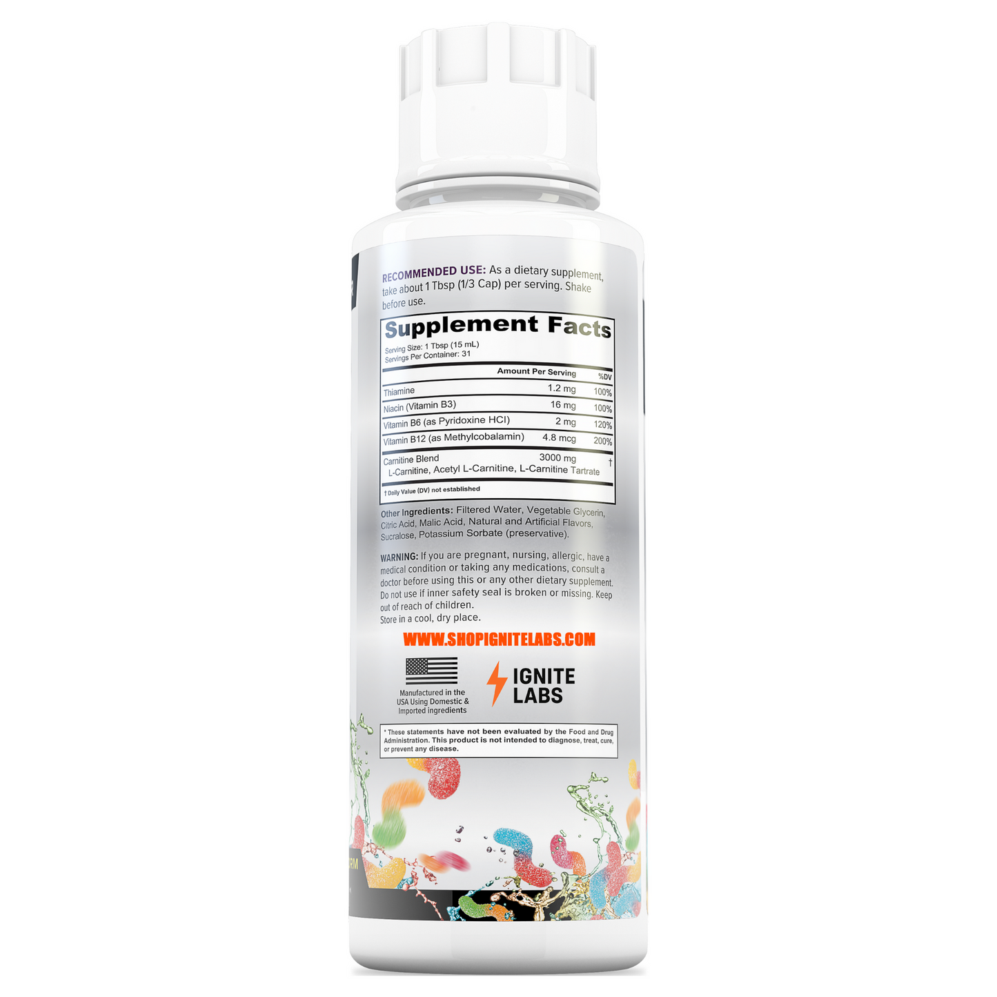 Liquid Carnitine by Ignite Labs™
